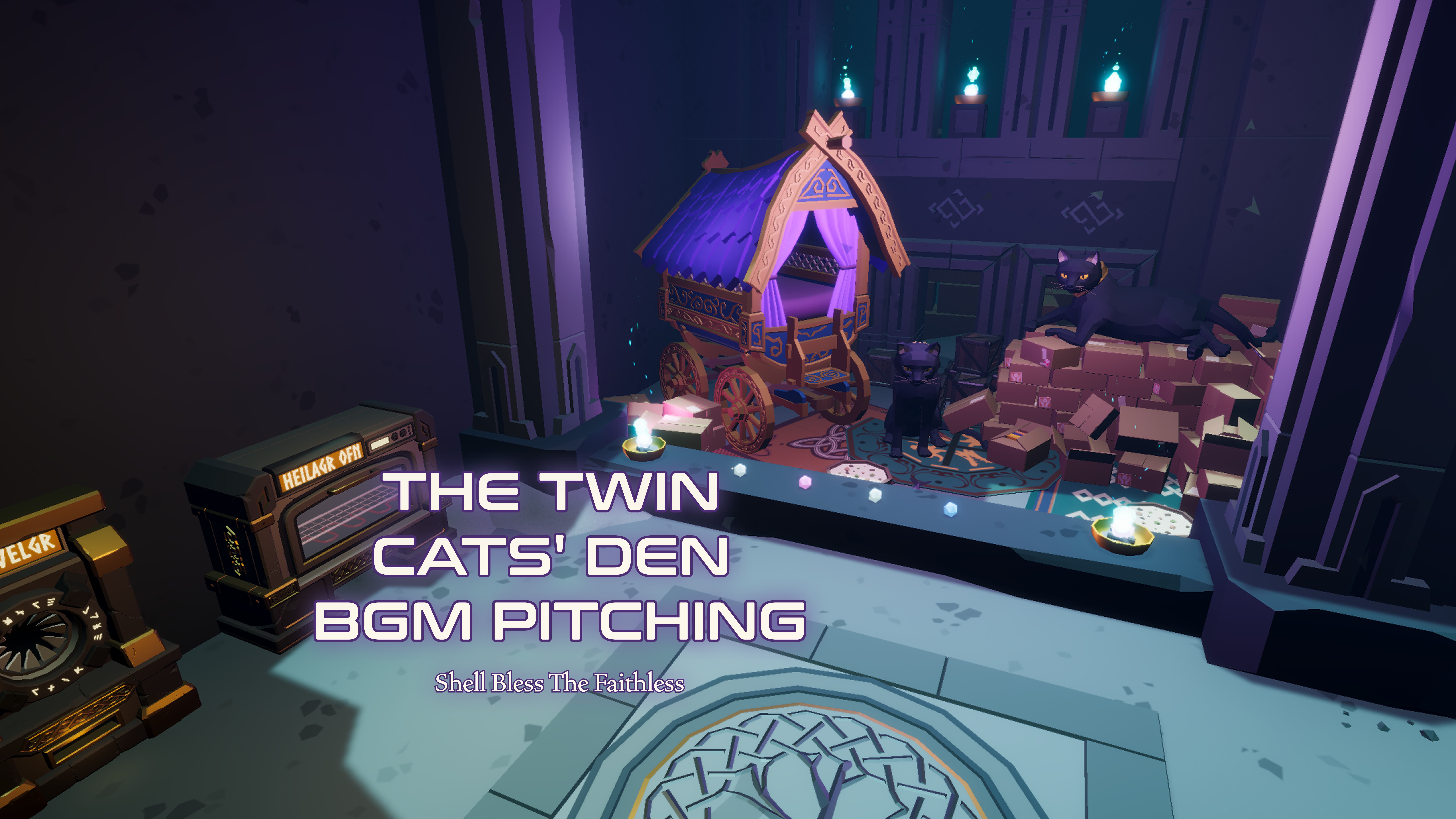 Shell Bless the Faithless-The Twin Cats' Den