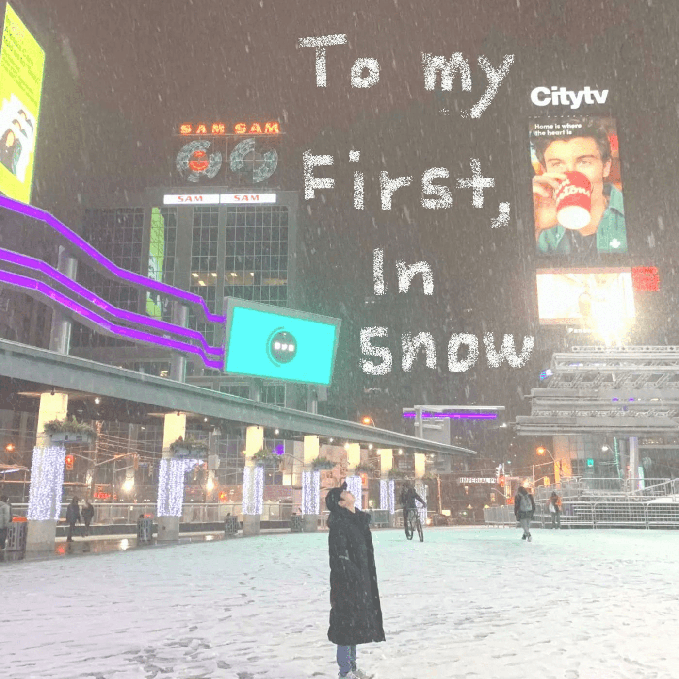To my First, In Snow