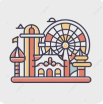 Thema park BGM , Cute , Marching