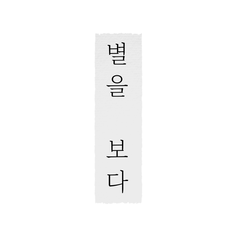 별을 보다