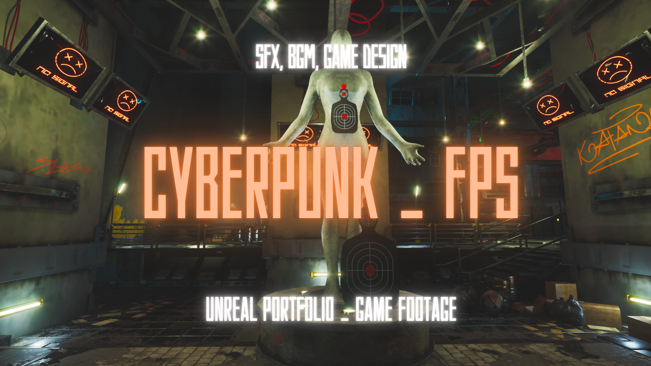 BGM - Training Ground (concept: cyberpunk)