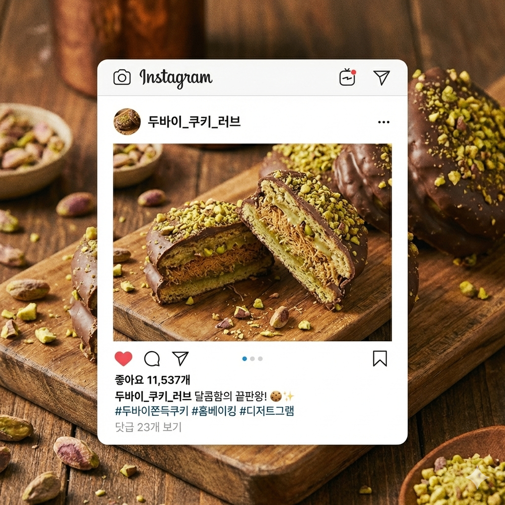 두바이 쫀득 쿠키송