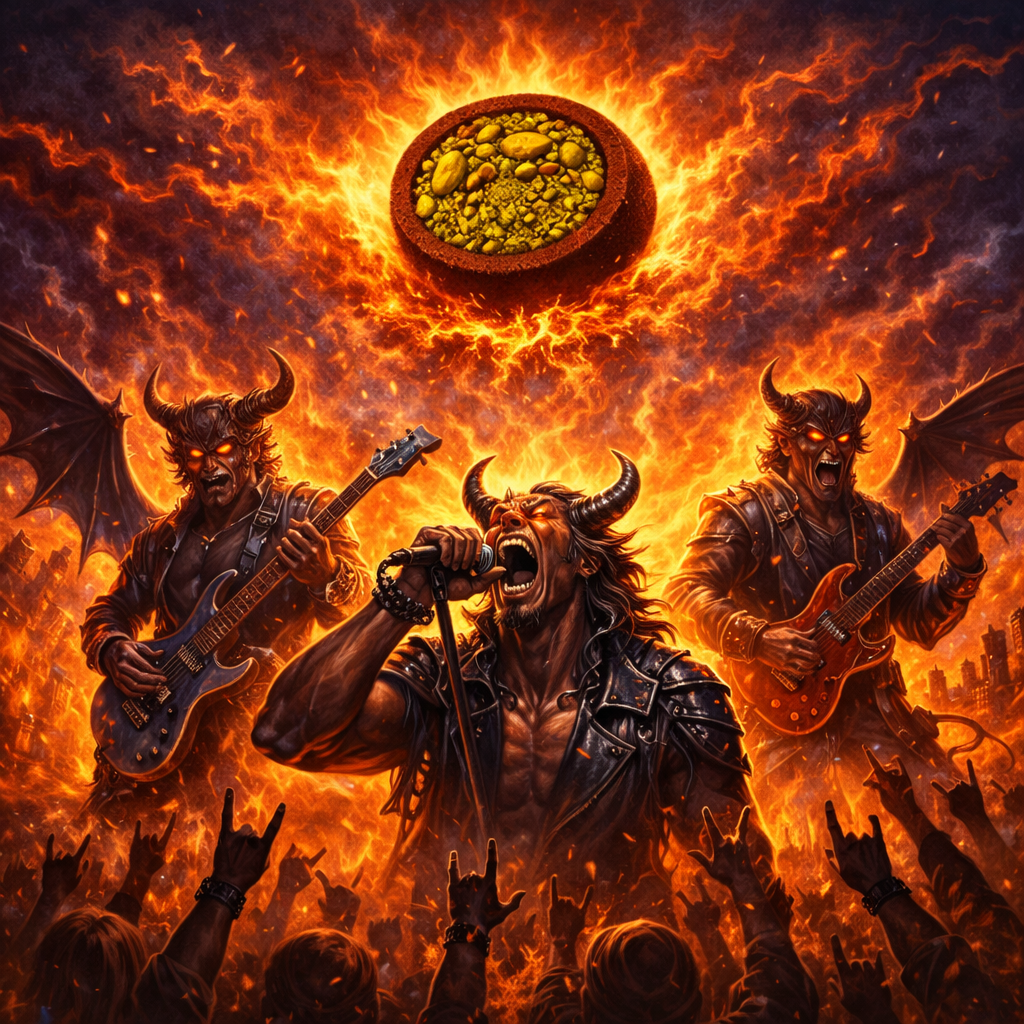 바삭한 밤에 울려 퍼지는 진혼곡