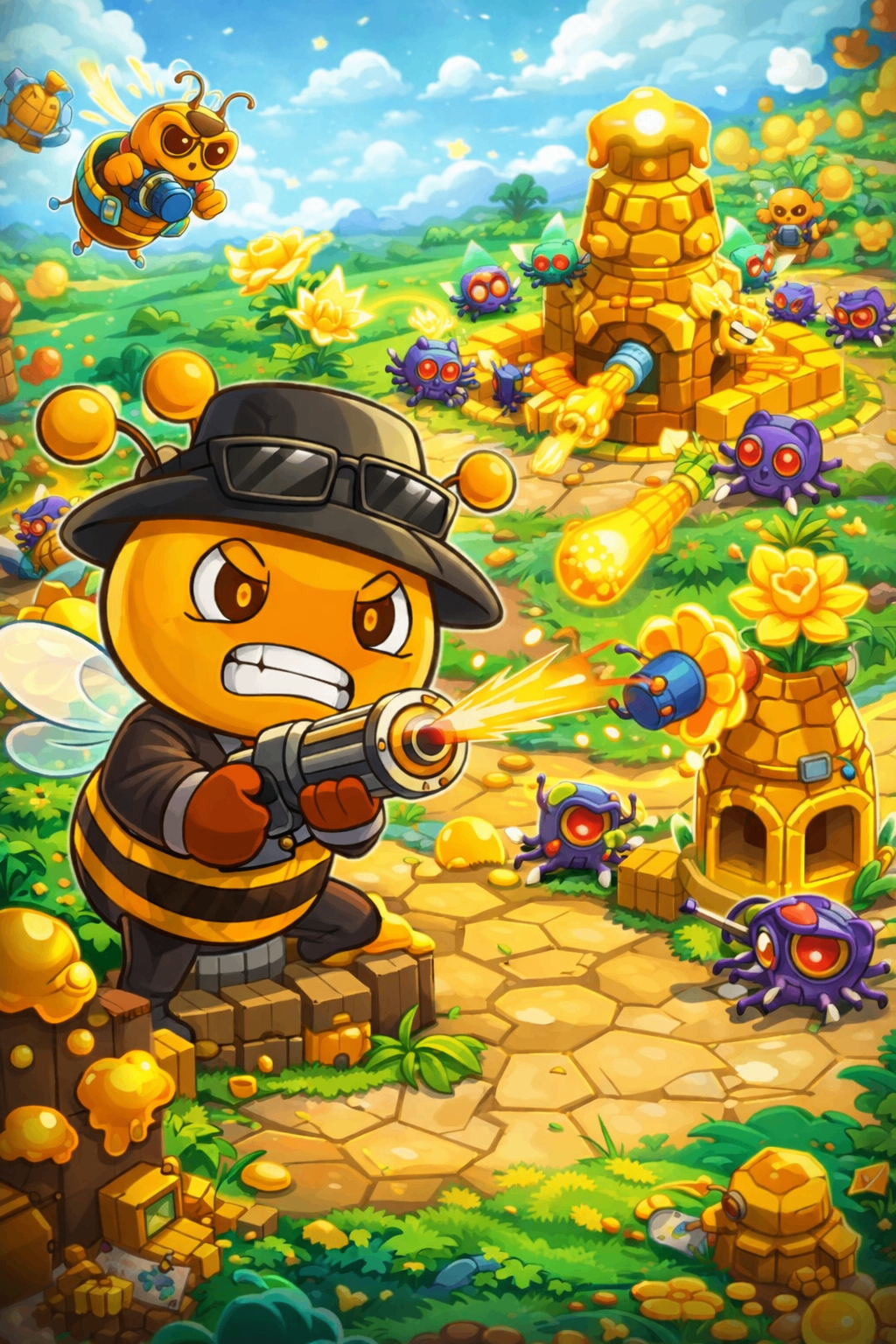 Honey hive Defence