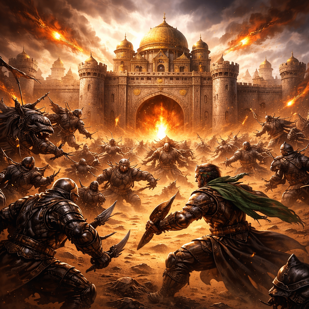 Desert Siege(Middle Eastern / Arabic atmosphere)