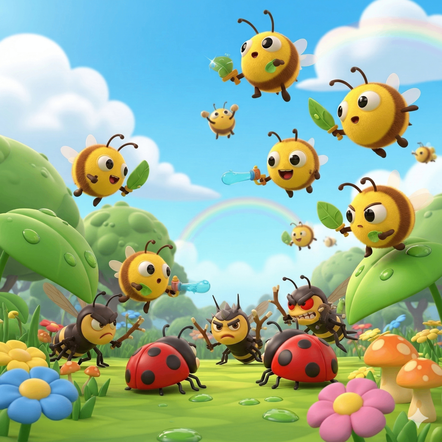 Infinite Bee Defense