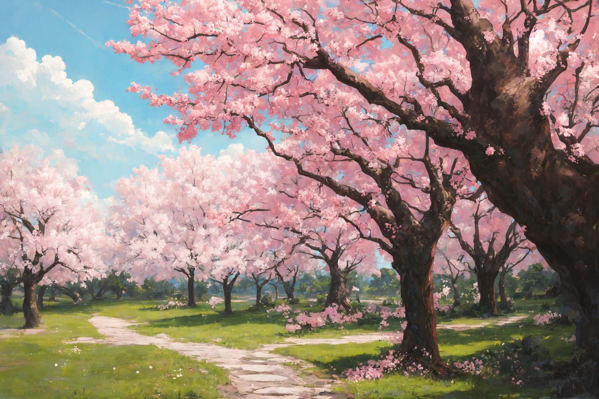 Sakura Spring Field