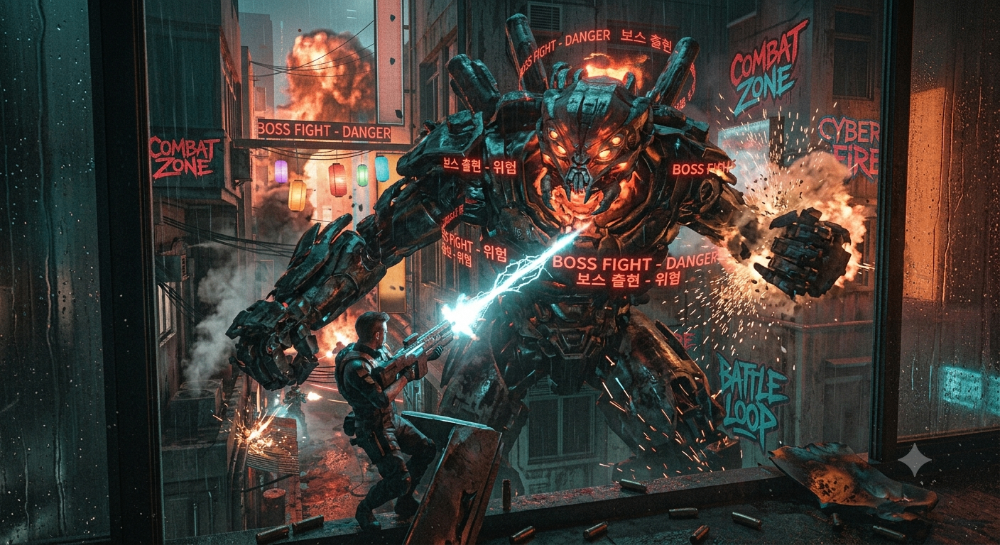Cyber-Underground Boss Fight Loop
