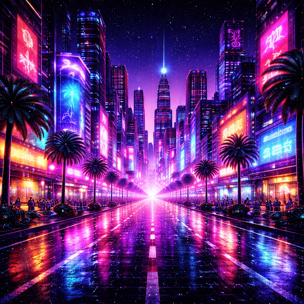 Pulse Avenue (Organic Hyper Synthwave)