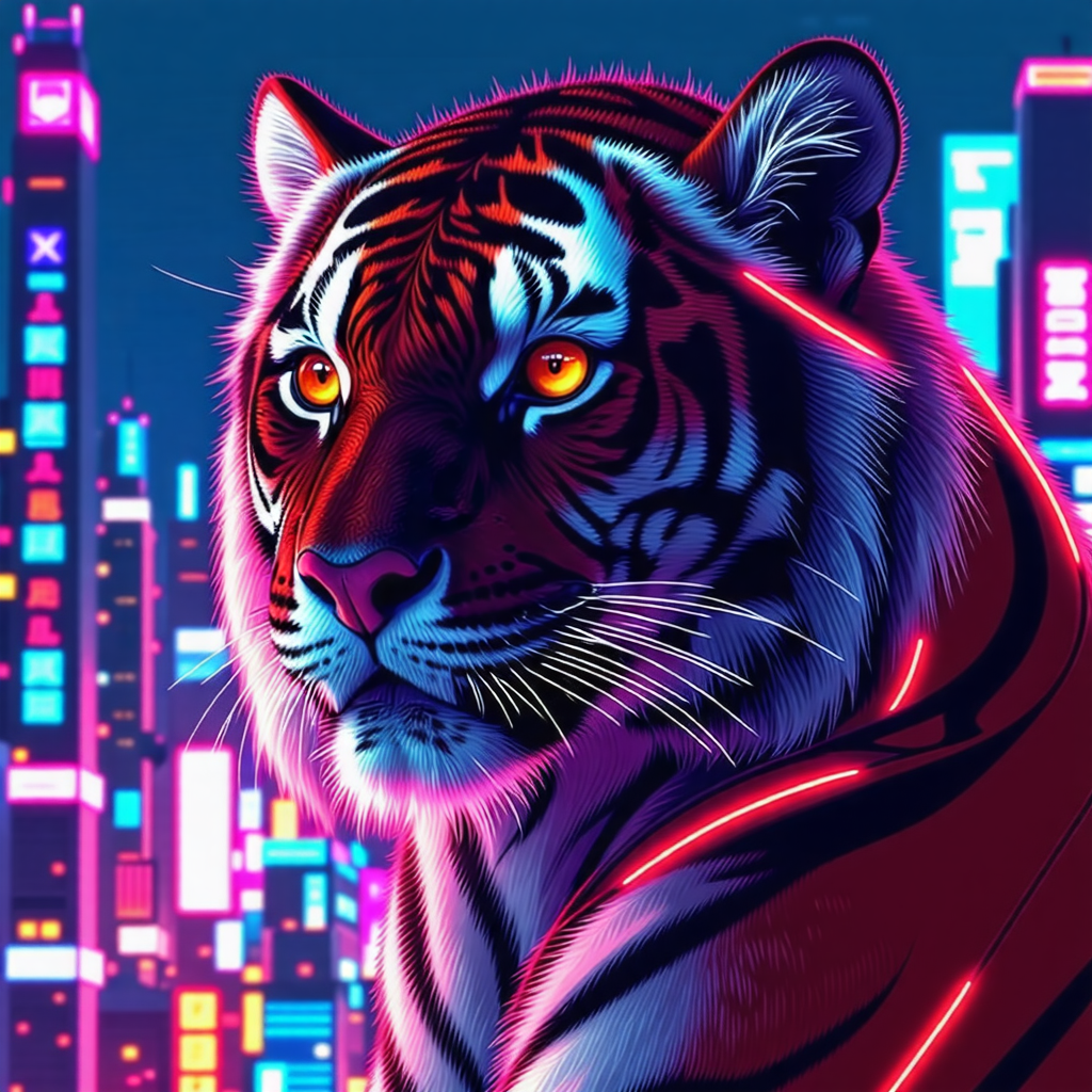 포효 demo(Korean Cyberpunk Tiger)